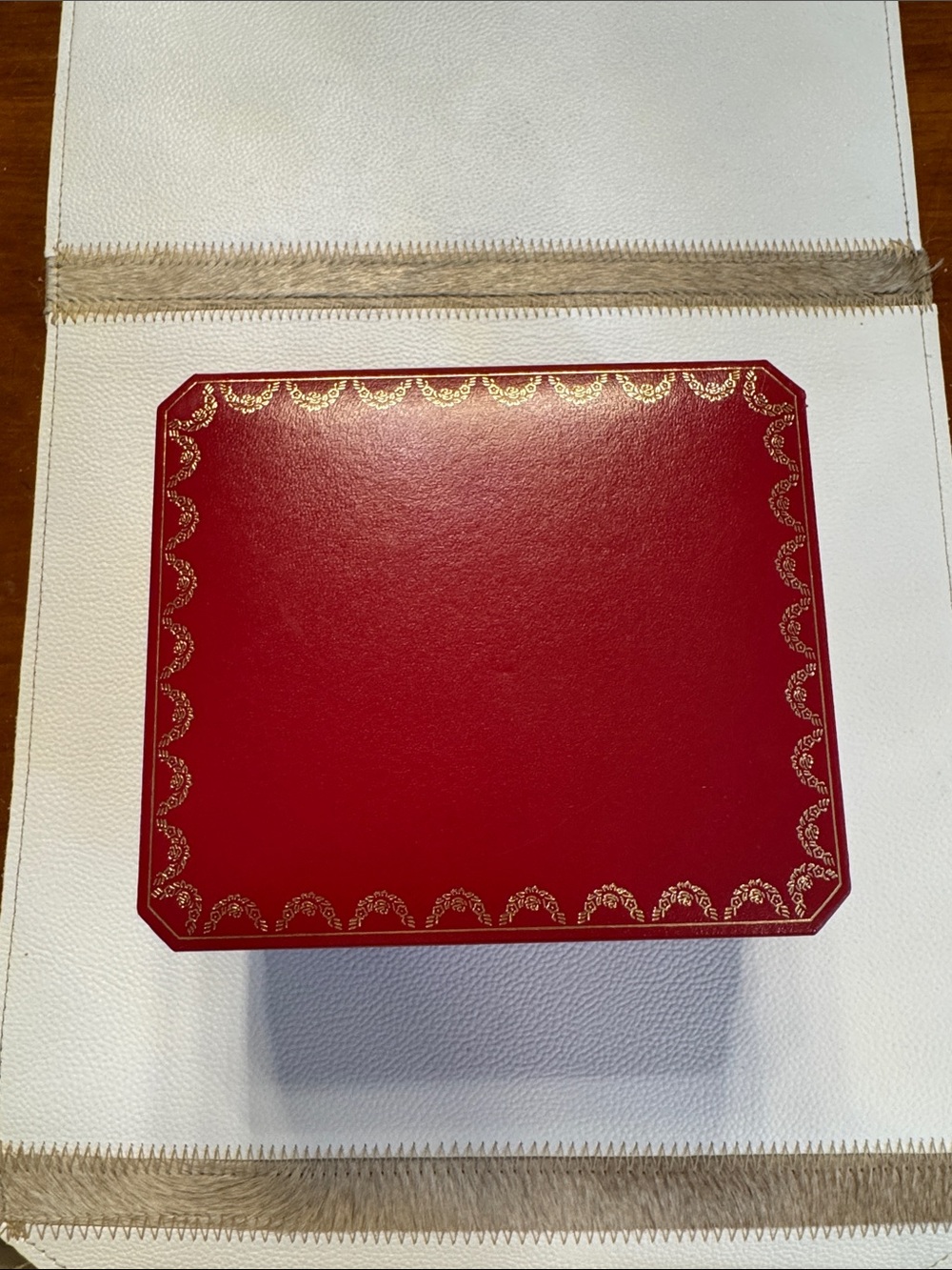 Authentic Cartier Watch Box + Booklets – Vintage 2000 – Box Only